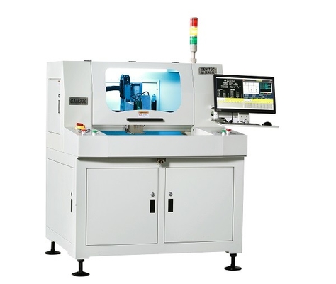Genitec-Vision unterstützte PWB Laser-Schneidemaschine-Fräswerkzeug-Entdeckung PWB-Brett-Schneider für SMT GAM330